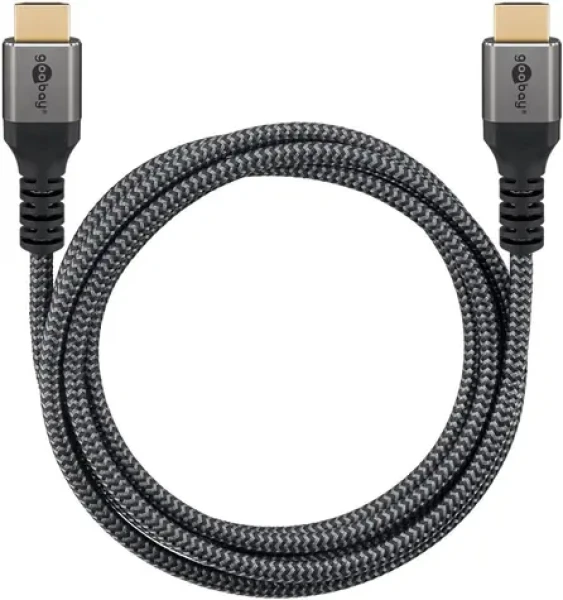 Goobay 64994 / Kábel HDMI / s Ethernetom / 4K, 60 Hz / 2 m (64994)