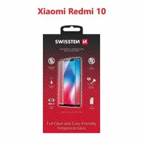 SWISSTEN FULL GLUE COLOR FRAME CASE FRIENDLY sklo pre XIAOMI REDMI 10 LTE čierna (54501804)