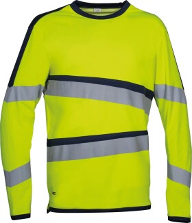 Reflexné pracovné tričko Cofra ELDORET Farba: Žltá, Veľkosť: 2XL (V658-0-03_Z_6)