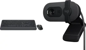 Logitech MK650 + Brio 100 / Klávesnica s myšou a webkamerou / Bluetooth / CZ SK layout