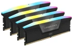 Corsair Vengeance RGB 128GB (4x32GB) 5600MHz čierna / DDR5 / PC5-44800 / CL40-40-40-77 / 1.25V (CMH128GX5M4B5600C40)