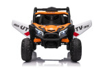 Mamido Mamido Elektrické autíčko Buggy Madman biele | UTV-MX 4x4 | EVA kolesá | 12V 10Ah | EKO koža