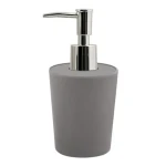 Spirella TAKEO dávkovač mydla šedý / bambusové vlákna / 400 ml (7610583204707)