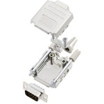 TRU COMPONENTS TCDPPK09MDMPK 7708888 sada D-SUB kolíkové lišty 180 ° Pólov: 9 spájkovaný 1 ks; 7708888