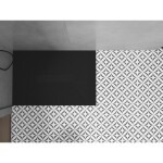 MEXEN/S - Toro obdĺžniková sprchová vanička SMC 100 x 90, čierna, mriežka čierna 43709010-B