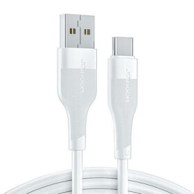 Joyroom S-1030M12 Nabíjací kábel USB-A (M) - USB-C (M) 3A 1m biela (S-1030M12 White)