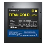 Montech Titan Gold 1000W / ATX / 1000W / 80 PLUS Gold / PCIe 5.0 / modulárne (TIS0125)