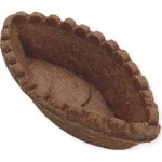 Košíčik na tartaletky loďka linecká kakaová 6,7 cm (24 ks) - dortis - dortis