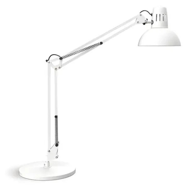 Maul MAULštudy biela / Stolová lampa / LED / E27 / výškovo nastaviteľná / flexibilné rameno (8230402)