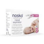 NOSKO basic odsávačka hlienov pripojiteľná k vysávaču 1 kus - Nosko nasal aspirator basic odsávačka hlienov z plastu