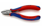 Knipex Knipex-Werk 76 12 125 pre elektroniku a jemnú mechaniku bočné štiepacie kliešte s fazetou 125 mm