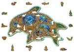 Wooden City Drevené puzzle Klenoty mora