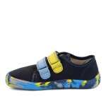 Chlapčenské plátené barefoot tenisky CANVAS BLUE+ Froddo G1700440-14 - 24