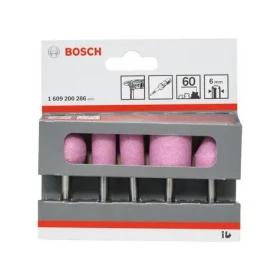 BOSCH 1609200286 / Sada brúsnych teliesok / Upínacia stopka 6 mm / Zrnitosť 15-60 / 5 ks (1609200286)