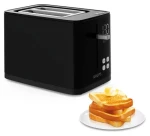Krups KH6418 SMART'n Light čierna / Hriankovač / 850 W / 2 plátky / 7 úrovní zhnednutie / digitálny displej (KH6418)