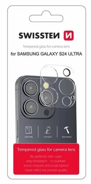 Swissten Ochranné sklo šošoviek fotoaparátu pre Samsung Galaxy S24 Ultra (94500209)