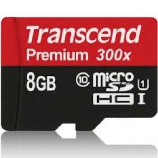 Transcend Micro SDHC 8GB / Micro SDHC / 8GB / Class 10 UHS-1 / 300x (TS8GUSDCU1)