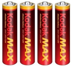 Kodak MAX alkalická batéria AAA (blister) 4ks / dopredaj (30952812)