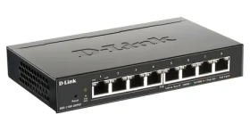 D-Link DGS-1100-08PV2/E / Switch / 8- Port 10/100/1000 Mbps / 8x PoE+ / SMART Managed (DGS-1100-08PV2/E)