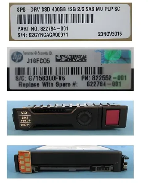 HPE 400GB (768268-001) / SSD / 2.5" / SAS / Hot-plug (768268-001)