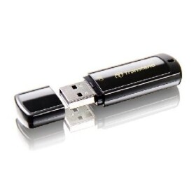 Transcend JetFlash 350 4GB čierna / Flash Disk / USB 2.0 (TS4GJF350)