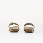 Tenisky Birkenstock Madrid Big Buckle Natural Leather Patent Women High-Shine Oyster EUR 38