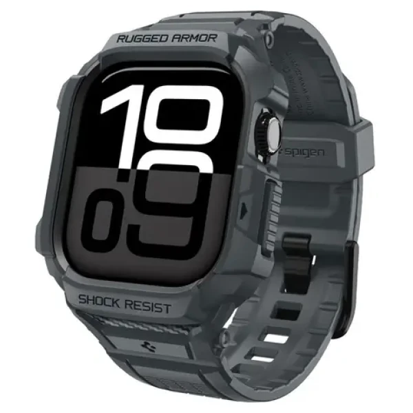 Spigen Rugged Armor Pro 2 Ochranné púzdro pre Apple Watch 2025 46mm sivá (ACS10504)