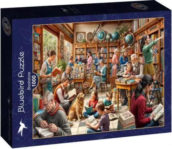 BlueBird Puzzle Kníhkupectvo