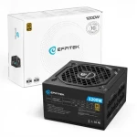 EFFITEK Gold 1200W / Zdroj / ATX 3.1 / PCIe 5.1 / 80 PLUS Gold / modulárne (EG-1200)