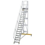MUNK Günzburger Steigtechnik 600779 hliník, pozinkovaná ocel schodíky; 600779