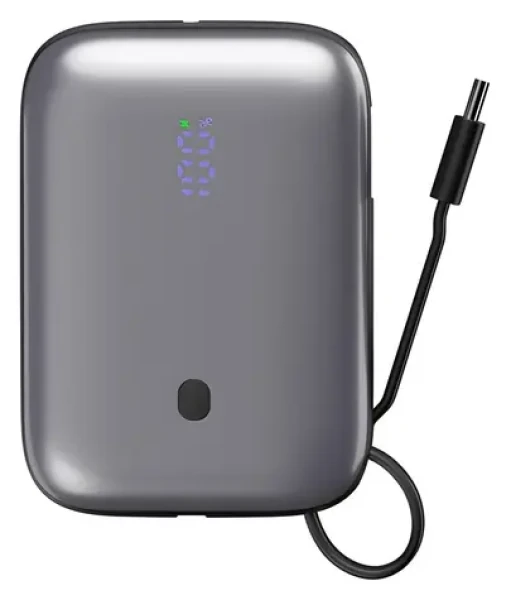 Platinet PMPB1020C čierna / Powerbanka / 10 000 mAh / Power Delivery 20W / 2x USB-C / 1x USB-A / displej (PLAPMPB1020C)