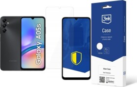 Samsung Galaxy A05s 4/64GB Czarny (SM-A057GZKUEUB) + FlexibleGlass + Etui Clear Case