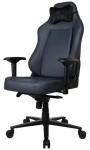 AROZZI PRIMO PREMIUM modro-šedá / herná stolička / 130.5 - 140.5 cm / nosnosť 145 kg / koža (PRIMO-PREM-OC)