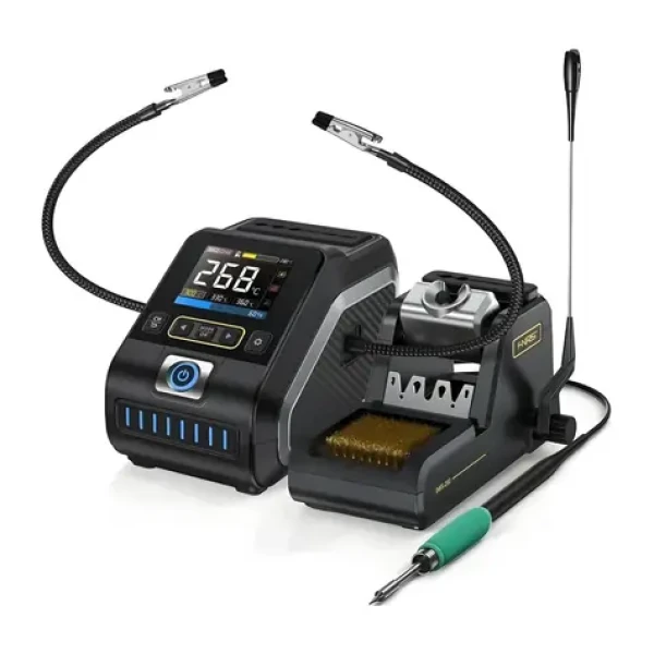 FNIRSI DWS-200 / Spájkovacia stanica / 200 W / 100-450 °C / 2,8" TFT displej / sada F210+F245 (DWS-200 245)