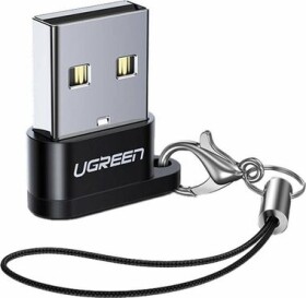 Ugreen Adaptér USB-A (M) - USB-C (F) čierna / Bluetooth (50568)