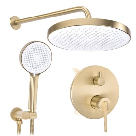 REA - Podomietková sprchová sada Grace Brush Gold + BOX REA-P4405