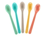 NIP Lyžička krátka 5ks mix farieb / od 4 mesiacov (NIP37078)