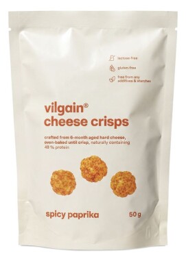 Vilgain Syrové chrumky – 4× pikantná paprika 50 g