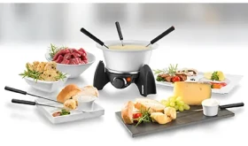 Unold 48615 nerez/čierna / Elektrické fondue / 500 W / 6 vidličiek (48615)