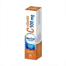 REVITAL Vitamín C 500 mg 20 šumivých tabliet
