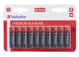 Verbatim 49877 Alkalické batérie AA (20ks) / 1.5V (49877)