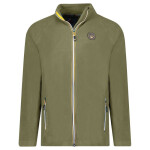 Geografické Nórsko Tugim FZ DB 224 M WY7446H/GN-Khaki Mikina S