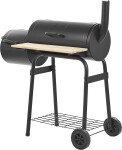 Beliani Satah Grill záhradný na drevené uhlie 31 cm x 25 cm