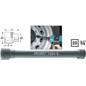 Hazet 1004S-32 silový nástrčný kľúč , 3/4 (20 mm), 1004S-32; 1004S-32