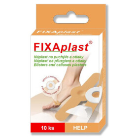 FIXAPLAST Help náplasť na pľuzgiere a otlaky 10 ks