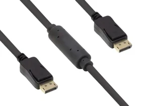 Good Connections DP1.2 - 15 m čierna / Prepojovací kábel / DisplayPort-DisplayPort / 4K UHD 60Hz / Aktívny (4810-150G)