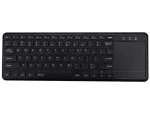 Tracer Smart RF 2.4GHz čierna / bezdrôtová klávesnica s touchpadom / nízky profil kláves / 2x AA batérie (TRAKLA46367)