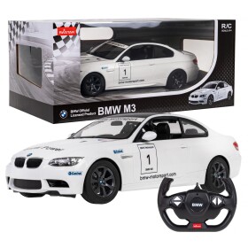 RASTAR Auto na diaľkové R/C ovládanie BMW M3 Rastar 1:14 biele