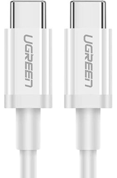 Ugreen US264 Nabíjací kábel USB-C (M) - USB-C (M) 1 m biela / QC3.0 (60518)