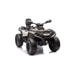 Mamido Detská elektrická štvorkolka Can-Am Outlander ATV 4x200W sivá